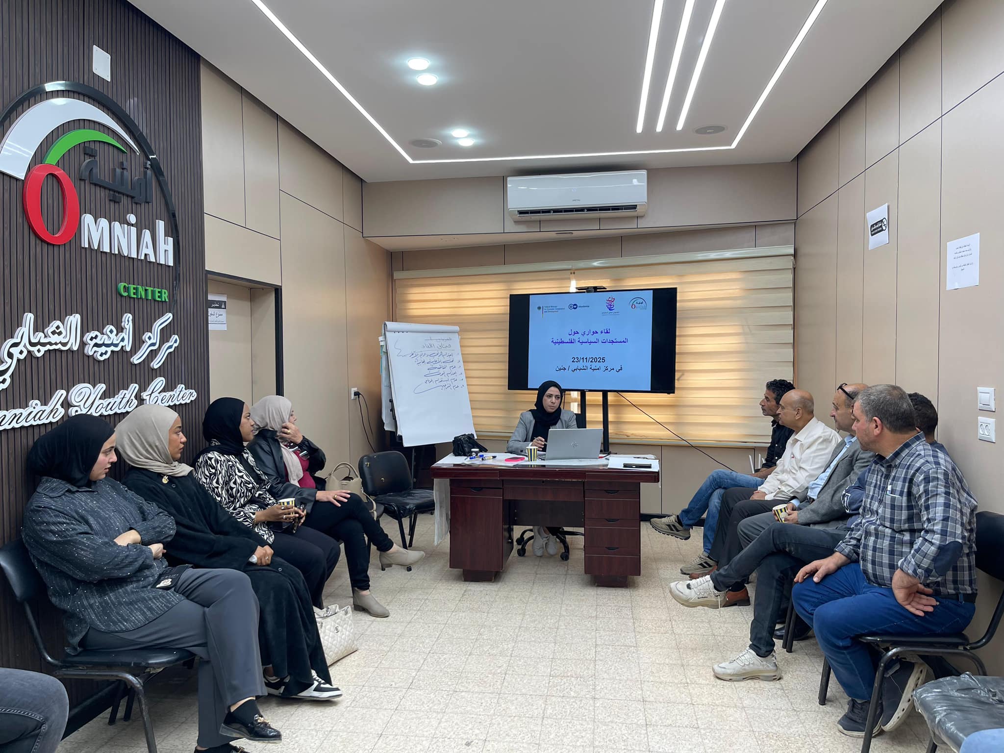 A dialogue session was conducted on recent political developments