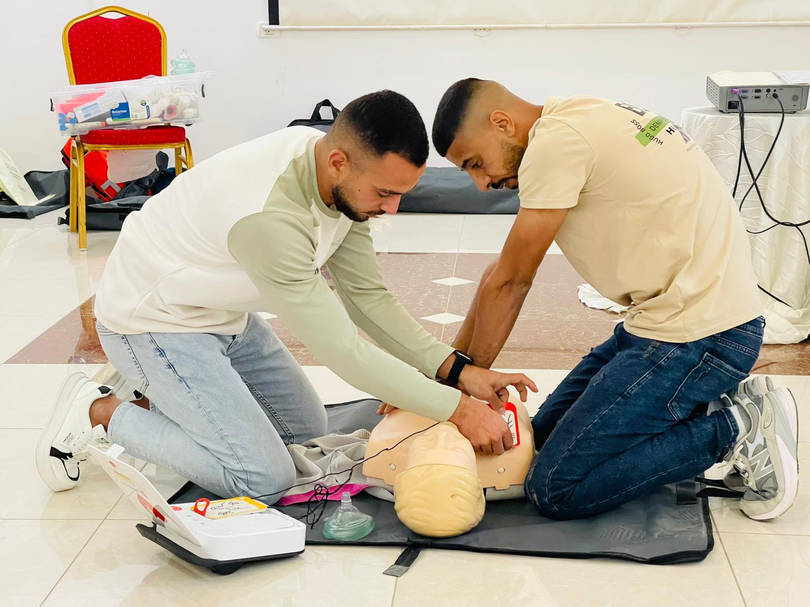 Omniah Youth Center Conducts CPR