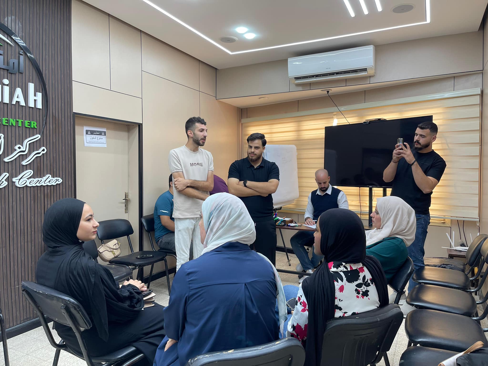 A training workshop entitled “Outside the Circle”