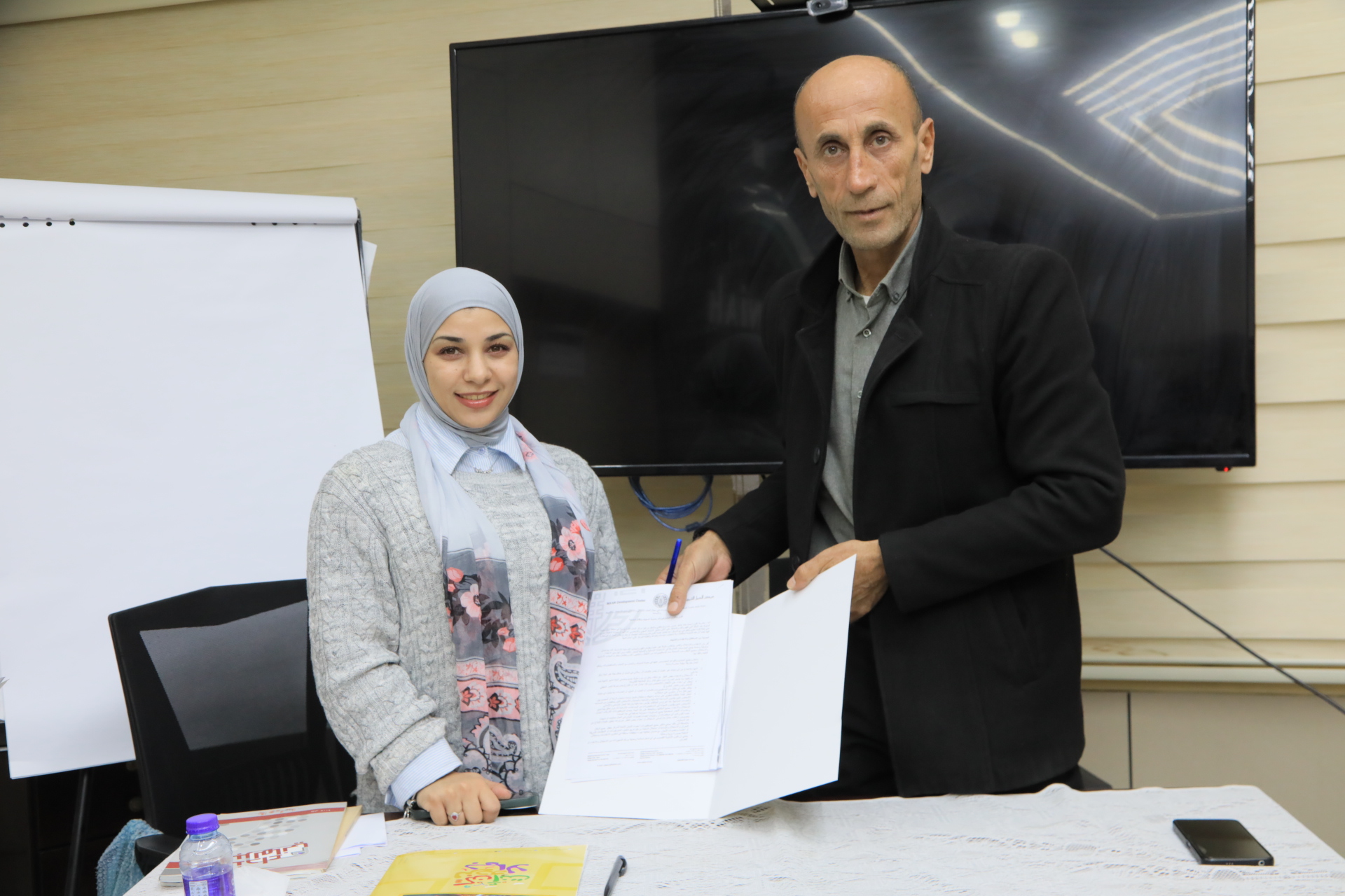 Providing employment and training opportunities that contribute to enhancing their role in serving the community