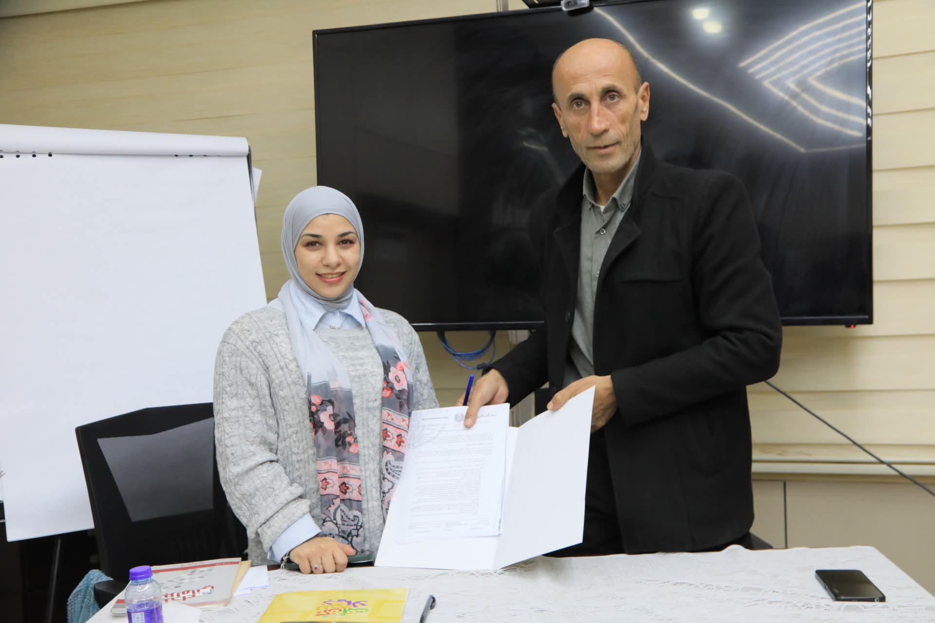 Providing employment and training opportunities that contribute to enhancing their role in serving the community